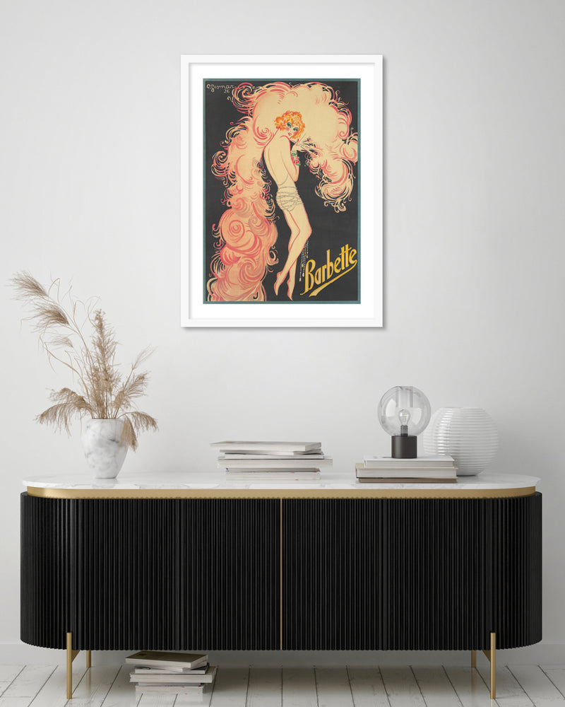 Barbette by Charles Gesmar | Vintage Poster Art | The Good Poster Co.