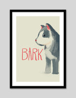 Bark Children's Bedroom Art Print