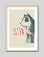 Bark Children's Bedroom Art Print