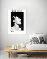 Billie Holiday Photographic Art Print | Black and White Artwork NZ | The Good Poster Co.