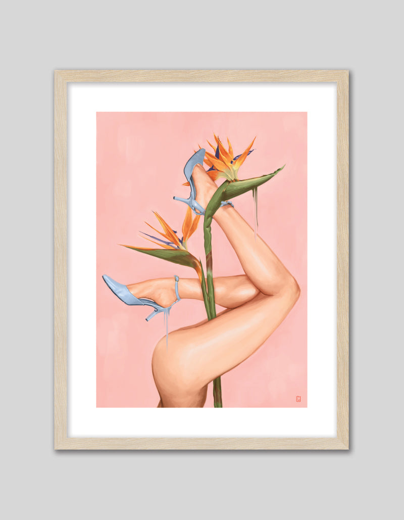 Birds of Paradise Art Print by Alexander Grahovsky