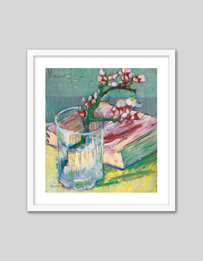 Blooming Almond Branch Art Print by Vincent van Gogh