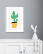 Cactus Art Prints NZ | Childs Bedroom Art | Artist Leanne Simpson | The Good Poster Co.