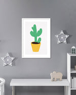 Cactus Art Prints NZ | Childs Bedroom Art | Artist Leanne Simpson | The Good Poster Co.