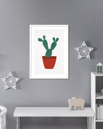 Cactus Art Prints NZ | Childs Bedroom Art | Artist Leanne Simpson | The Good Poster Co.