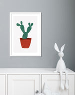 Cactus Art Prints NZ | Childs Bedroom Art | Artist Leanne Simpson | The Good Poster Co.