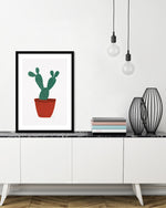 Cactus Art Prints NZ | Childs Bedroom Art | Artist Leanne Simpson | The Good Poster Co.