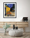 Cafe Terrace at Night Art Print by Vincent van Gogh