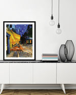 Cafe Terrace at Night Art Print by Vincent van Gogh