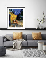 Cafe Terrace at Night Art Print by Vincent van Gogh