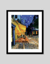 Cafe Terrace at Night Art Print by Vincent van Gogh