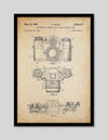 Vintage Camera Patent Art Print