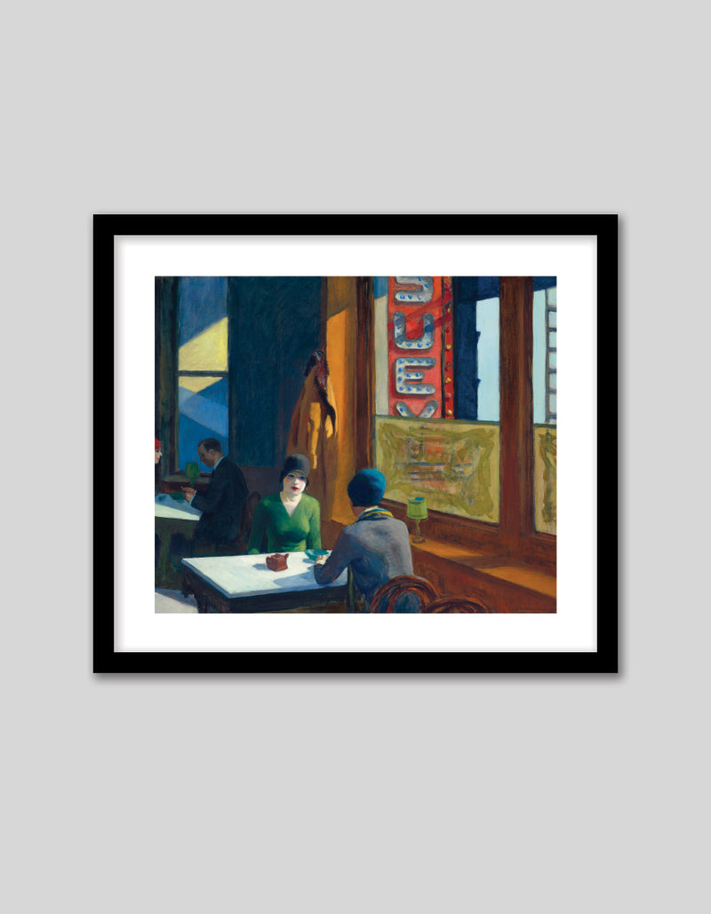 Chop Suey by Edward Hopper | Edward Hopper Art NZ | The Good Poster Co.