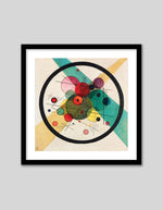 Circles in a Circle Art Print by Wassily Kandinsky