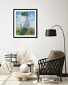 Woman with a Parasol by Claude Monet | Claude Monet Art Prints NZ | The Good Poster Co.