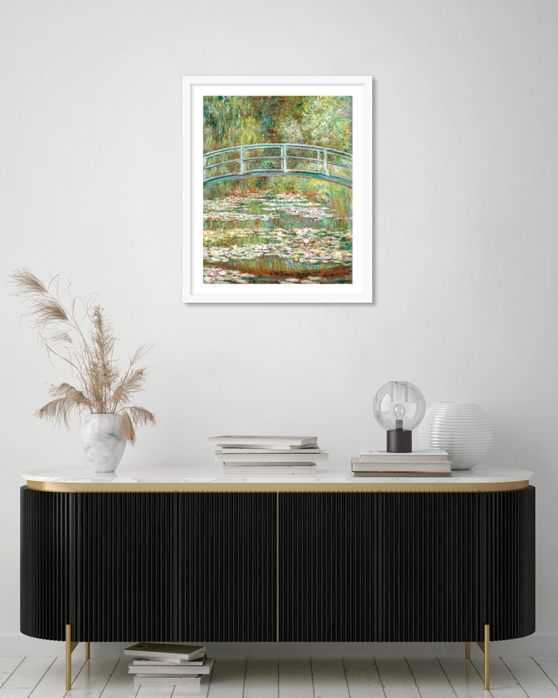 Bridge over a Pond of Water Lilies by Claude Monet | Claude Monet Art Prints NZ | The Good Poster Co.