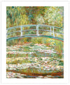 Bridge over a Pond of Water Lilies by Claude Monet | Claude Monet Art Prints NZ | The Good Poster Co.
