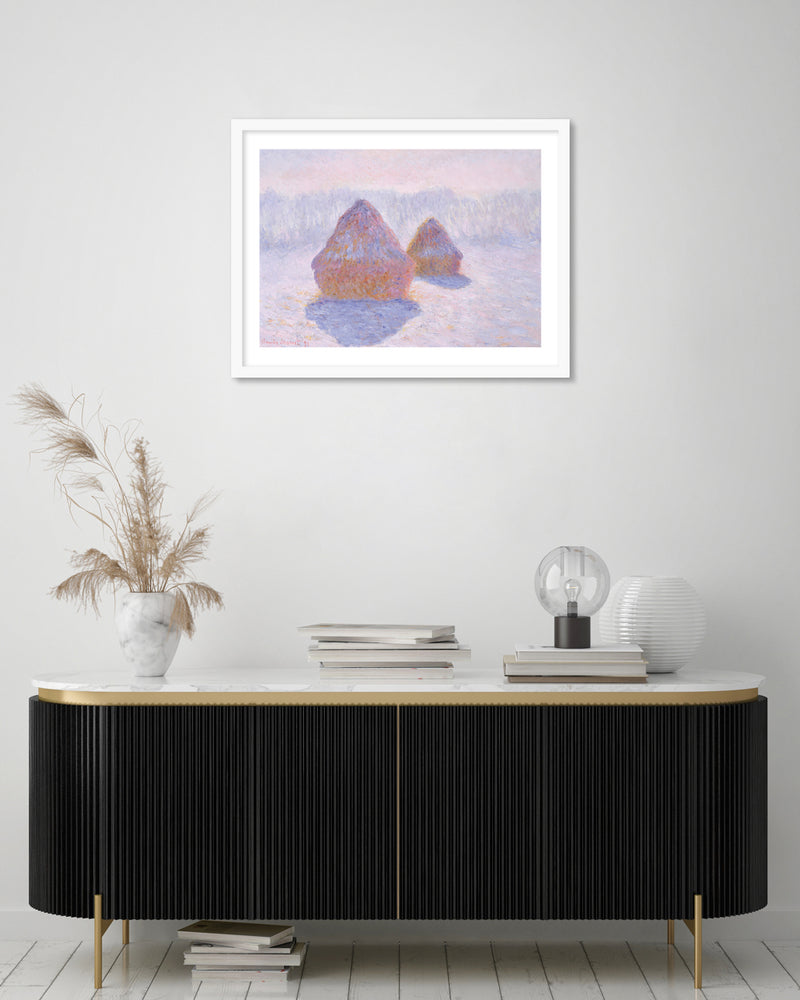 Haystacks by Claude Monet | Claude Monet Art Prints NZ | The Good Poster Co.
