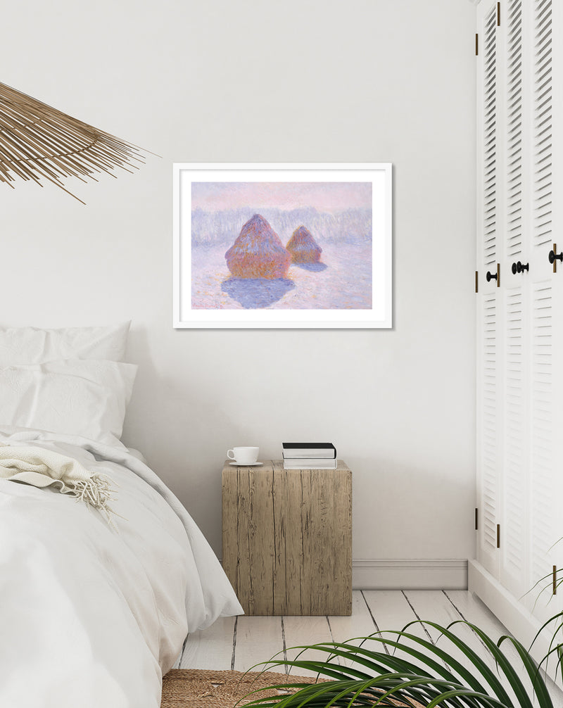 Haystacks by Claude Monet | Claude Monet Art Prints NZ | The Good Poster Co.
