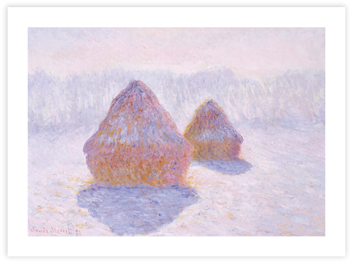 Haystacks by Claude Monet | Claude Monet Art Prints NZ | The Good Poster Co.