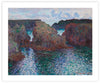 Rocks at Port Goulphar by Claude Monet | Claude Monet Art Prints | Smash Crab NZ
