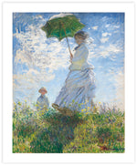Woman with a Parasol by Claude Monet | Claude Monet Art Prints NZ | The Good Poster Co.