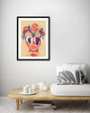 Floral Fashion Art Print | Contemporary Art NZ | The Good Poster Co.