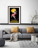 Cognac Monnet Art Print by Leonetto Cappiello | Vintage Art  NZ | The Good Poster Co.