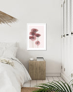 Contemporary Dried Poppies Art Print