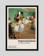 Edgar Degas Exhibition Poster by Edgar Degas | Edgar Degas Art NZ | The Good Poster Co.