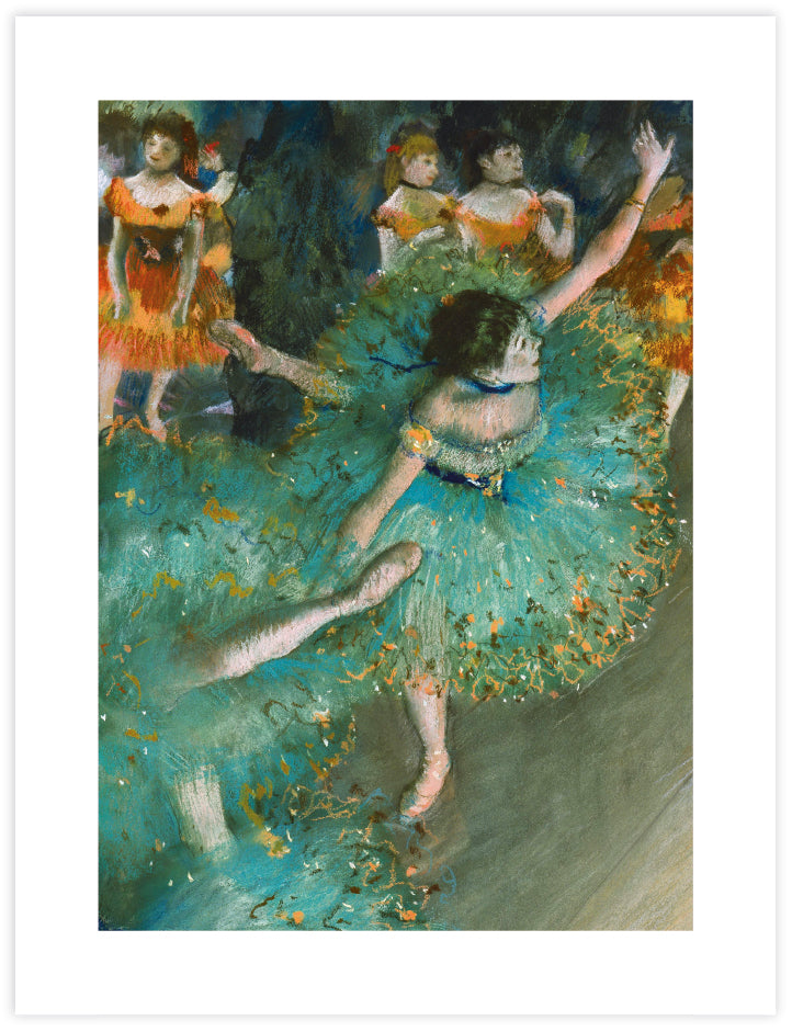 Swaying Dancer Art Print by Edgar Degas