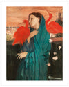 Young Woman with Ibis by Edgar Degas | Edgar Degas Art Prints NZ | The Good Poster Co.