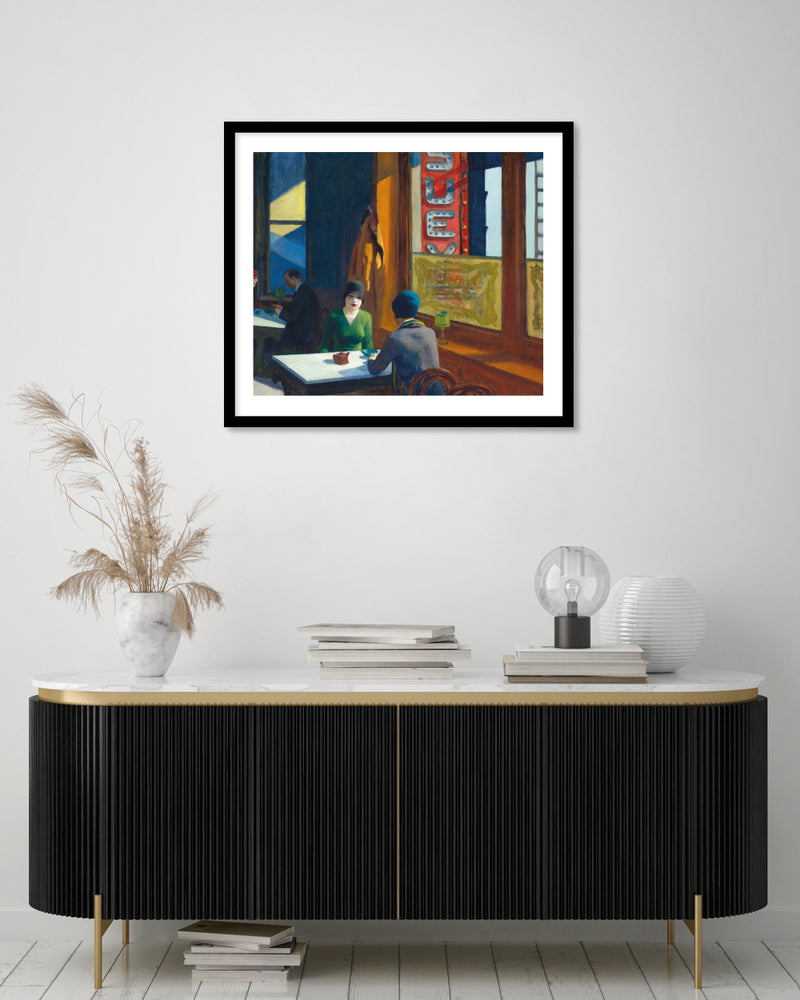 Chop Suey by Edward Hopper | Edward Hopper Art NZ | The Good Poster Co.