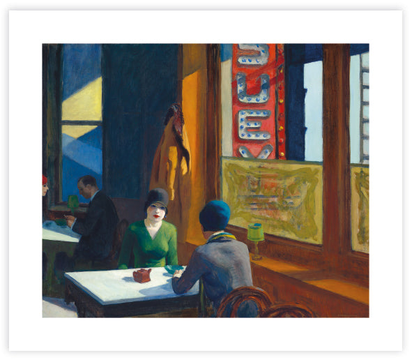 Chop Suey by Edward Hopper | Edward Hopper Art NZ | The Good Poster Co.