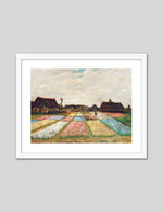Flower Beds in Holland by Vincent van Gogh | Museum Art NZ | The Good Poster Co.