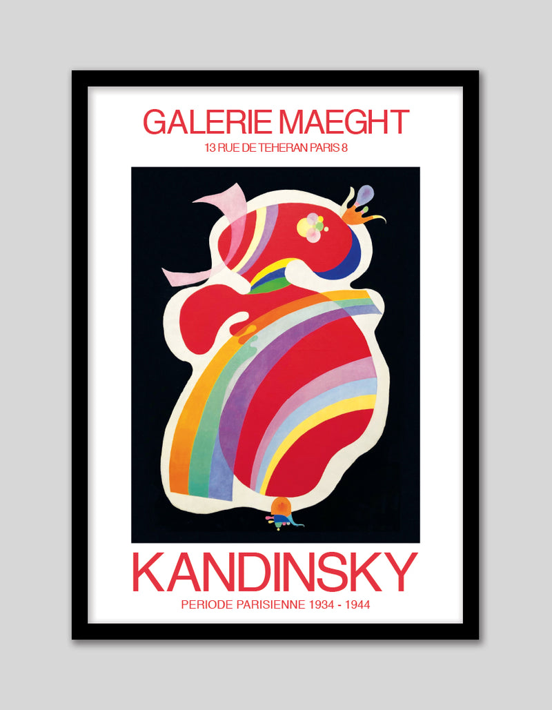 Galerie Maeght Exhibition Poster Art Print by Wassily Kandinsky | Exhibition Posters | The Good Poster Co.
