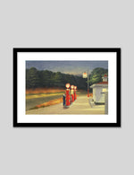 Gas Art Print by Edward Hopper | American Realism Art | The Good Poster Co.