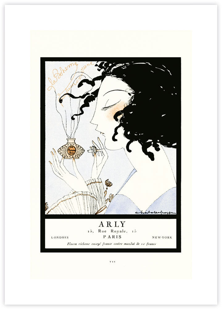 Vintage Fashion Art Print Arly by Gazette du Bon Ton