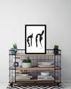 Black Acrobats by Henri Matisse | Black and White Art | The Good Poster Co.