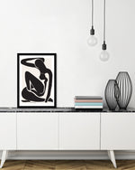 Black Nude I by Henri Matisse | Abstract Art NZ | The Good Poster Co.