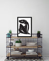 Black Nude II by Henri Matisse | Black and White Art NZ | The Good Poster Co.