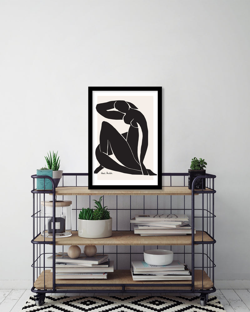 Black Nude II by Henri Matisse | Abstract Art Prints | The Good Poster Co.