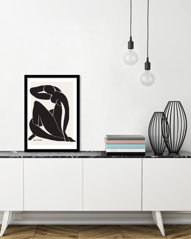 Black Nude II by Henri Matisse | Abstract Art Prints | The Good Poster Co.