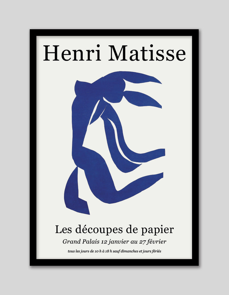 Le Decoupes de Papier Exhibition Poster by Henri Matisse | Henri Matisse Art NZ | The Good Poster Co.