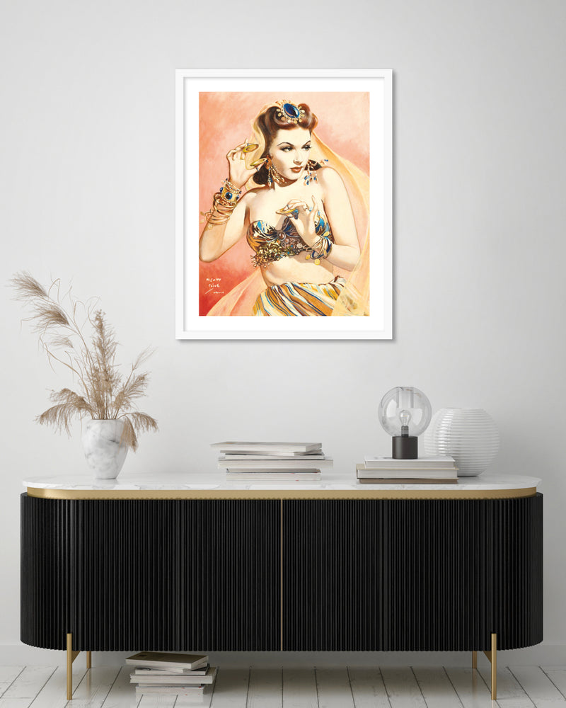 Hollywood Art Print by Henry Clive | Art Deco Prints | The Good Poster Co. NZ