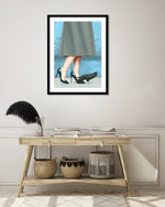 Heres Comes the Queen Art Print by Alexander Grahovsky | Contemporary Art | The Good Poster Co.