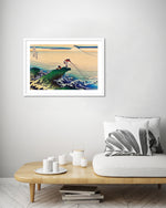 Koshu Kajikazawa Art Print by Katsushika Hokusai | Vintage Japanese Art | The Good Poster Co.