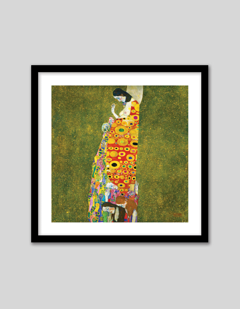 Hope II Art Print by Gustav Klimt | Gustav Klimt Art NZ | The Good Poster Co.