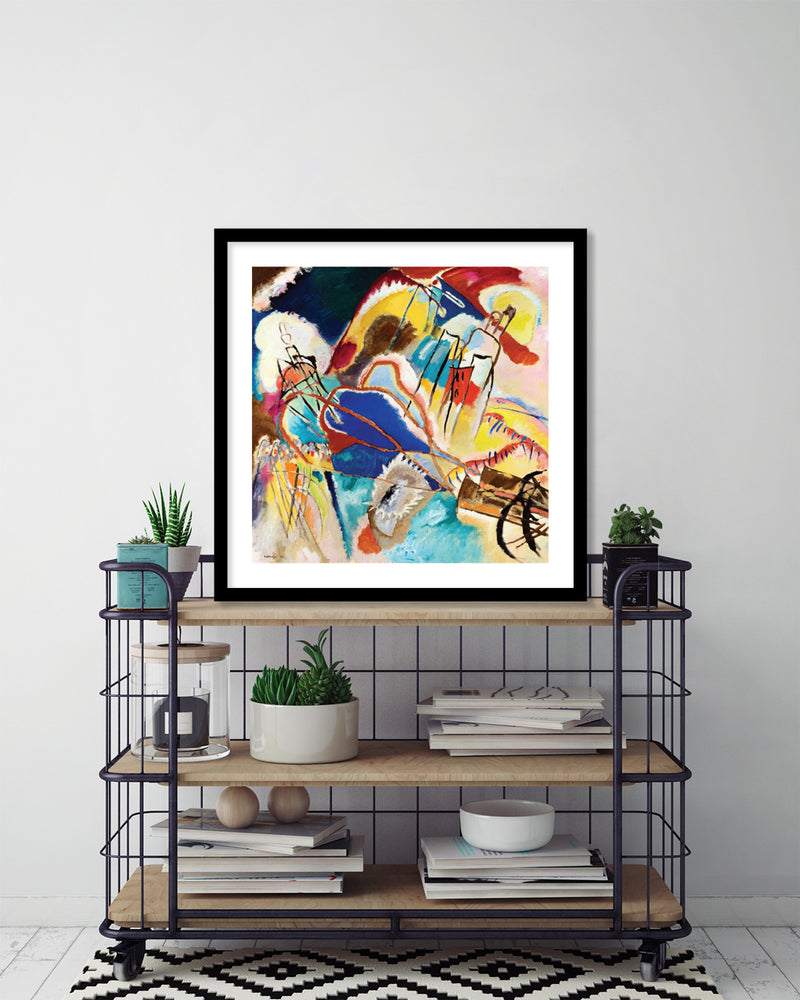 Improvisation No.30 Art Print by Wassily Kandinsky | Abstract Art | The Good Poster Co.