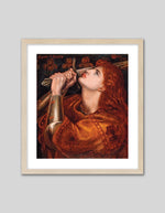 Joan of Arc Art Print by Dante Gabriel Rossetti | Dante Artwork NZ  | The Good Poster Co.